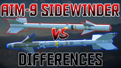 EVERY SIDEWINDER COMPARED: AIM-9B to AIM-9L - YouTube