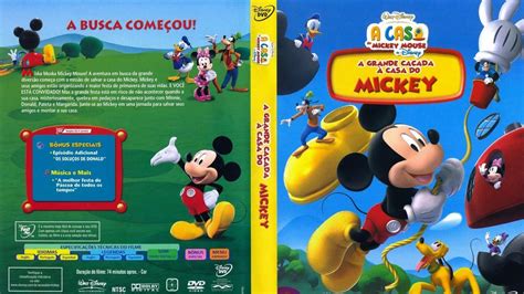 Menu DVD A Casa Do Mickey Mouse A Grande Caçada A Casa Do Mickey Disney ...