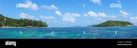 Seychelles, Praslin - Round Island and Anse La Farine Stock Photo - Alamy