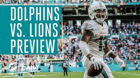 Dolphins vs Lions | Dolphins Daily - YouTube