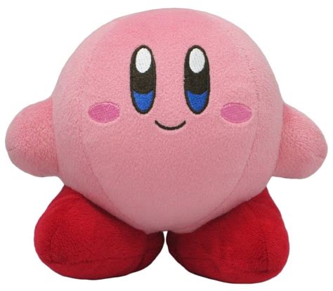 Sanei Kirby Adventure All Star Collection - KP01 - 5.5" Kirby Stuffed Plush - Walmart.com