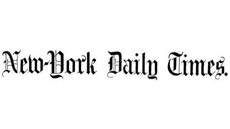 New York Times Logo: valor, história, PNG