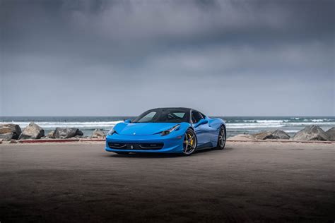 Download Supercar Car Ferrari Vehicle Ferrari 458 HD Wallpaper