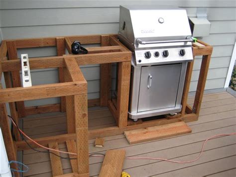 How To Build Outdoor Kitchen Cabinets