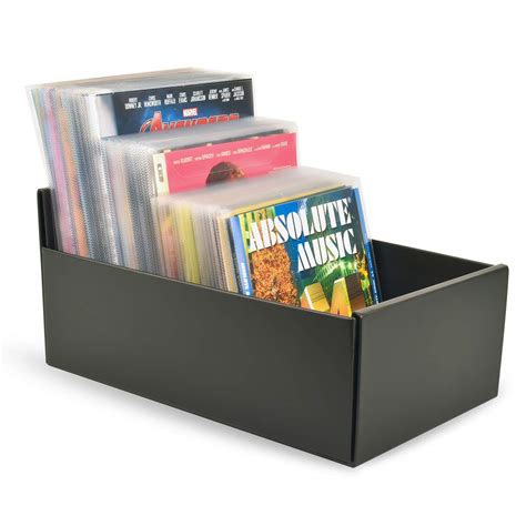 3L DVD / CD / Blu Ray Storage Box For Sleeves - Boxes For DVD Sleeve ...