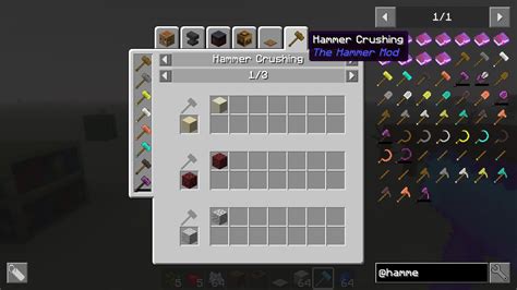 The Hammer Tools Extension and More Screenshots - Mods - Minecraft