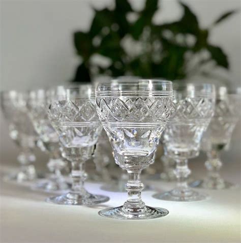 12 Edwardian crystal Port wine glasses-the-vintage-entertainer-914D315A-5406-420C-B69B ...