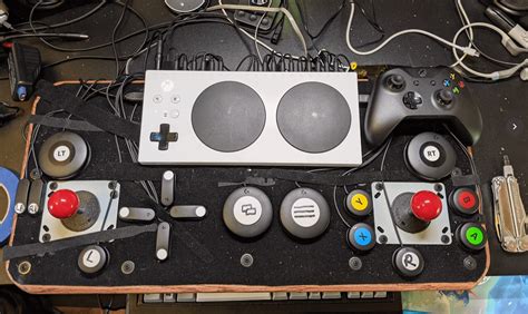 My xbox adaptive controller setup : r/disabledgamers