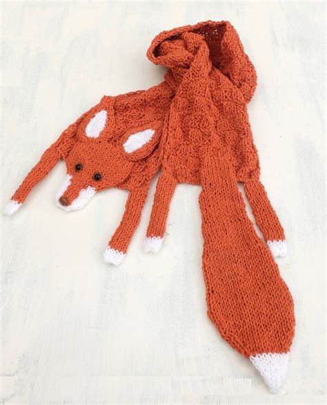 Red Fox Fox Scarf Cute Fox Soft Crocheted Fox Woodland | Etsy | Cute fox, Crochet fox, Fox scarf