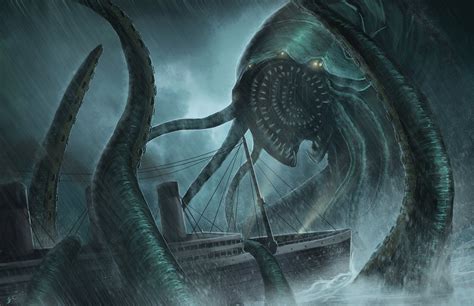 ArtStation - Kraken Attack, Joshua Carrenca | Kraken art, Kraken, Sea monsters