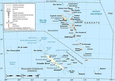 New Caledonia Map