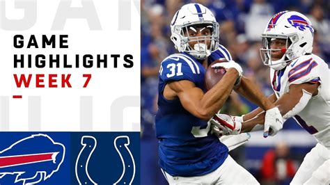 Bills vs. Colts Week 7 Highlights | NFL 2018 - YouTube