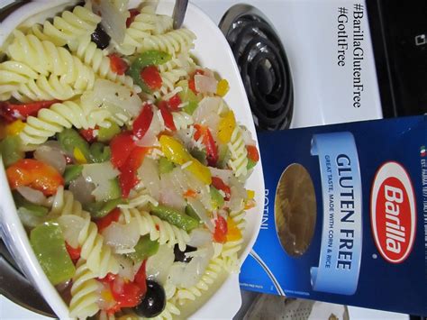 Yummy pasta salad made with Barilla Gluten Free Rotini. #BarillaGlutenFree #GotItFree | Tasty ...