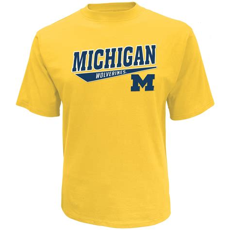 NCAA Men's T-Shirt - University of Michigan Wolverines | Shop Your Way: Online Shopping & Earn ...