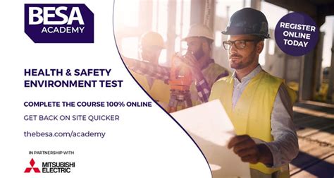 BESA Academy's Health and Safety Environment Course and Test - FMJ