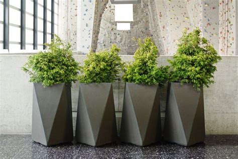 Large Modern Outdoor Planters | Modern planters outdoor, Large indoor planters, Outdoor planter ...