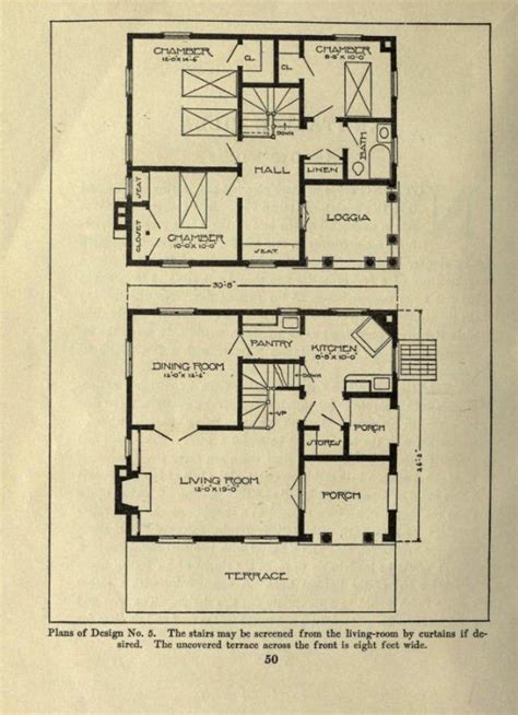 EDWARDIAN HOUSE PLAN Southern Colonial, Colonial Cottage, Edwardian Architecture, Architecture ...