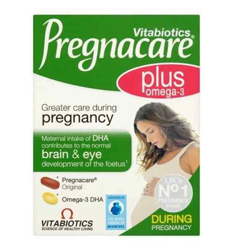 VITABIOTICS PREGNACARE PLUS OMEGA 3 CAPSULES-PORTAL PHARMACY