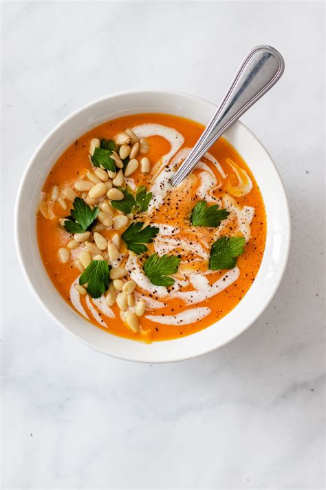 Vitamix Butternut Squash Soup with Apple and Cauliflower - Maritime Glutton