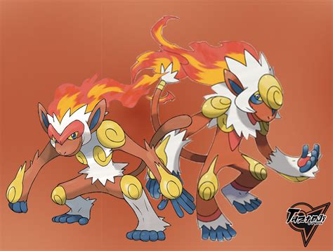 Infernape (Mega Infernape) by Tazteji on DeviantArt