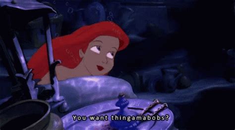 Ariel Thingamabobs GIF - Ariel Thingamabobs The Little Mermaid ...