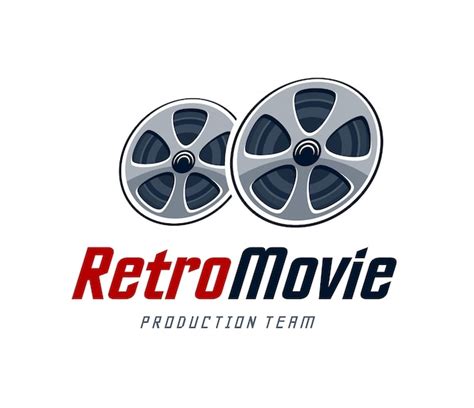 Logotipo de la película retro | Vector Gratis