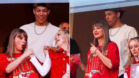 Taylor Swift parties with Jackson Mahomes as fans plead for her safety ...