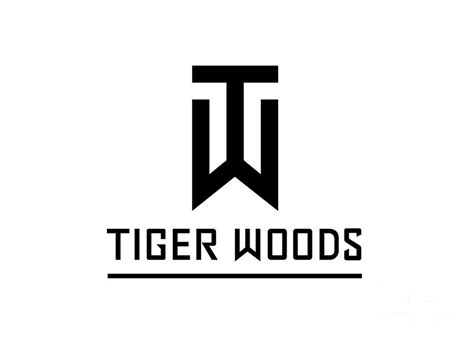 Tiger Woods Logo Digital Art by Litha Ken