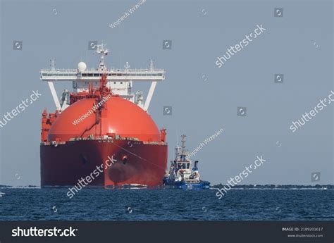 Lng Tanker Ship Load Sailing On Stock Photo 2189201617 | Shutterstock