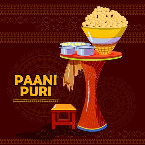 Pani Puri Stock Illustrations – 79 Pani Puri Stock Illustrations ...