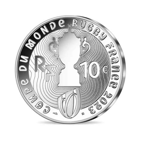Rugby World Cup France 2023 10€ Silver Coin | Commonwealth Vault