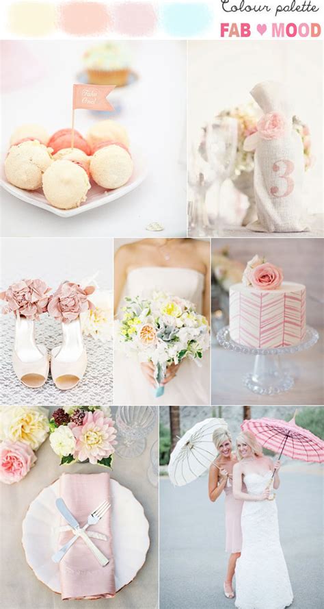 Pastel wedding colors palette ideas, pastel wedding color schemes
