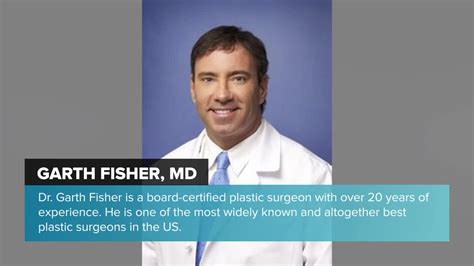 Fiorire Barry Gassoso dr garth fisher plastic surgeon Collezionare foglie Contraddizione ...