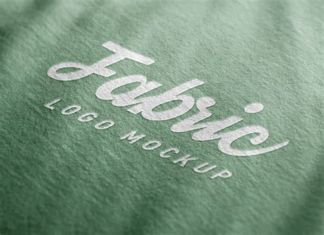 Free Fabric Logo Mockup PSD - Good Mockups