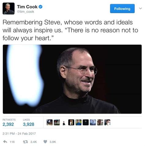 Tim Cook marks Steve Jobs’ birthday with inspirational quote | Cult of Mac