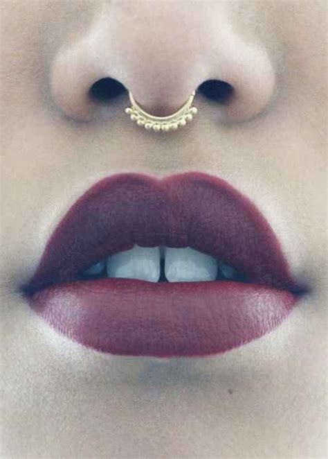 9 Types of Nose Piercings Explained with Information and Images ...