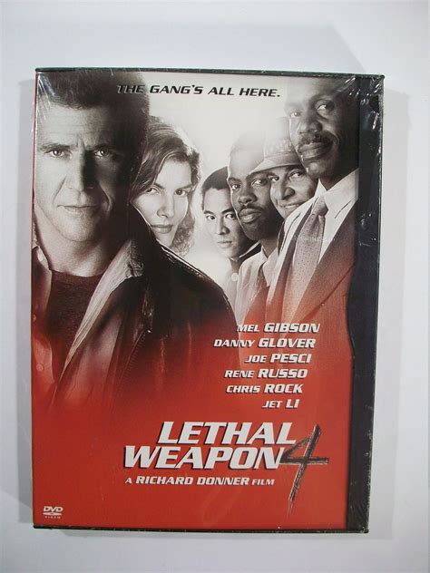 New Vintage Lethal Weapon DVD, Mel Gibson, Danny Glover, Rene Russo ...