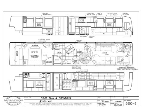 Prevost Rv Floor Plans - floorplans.click