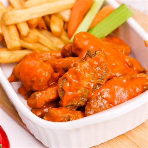 The Only Air Fryer Buffalo Chicken Wings Recipe You Need! 🌶️