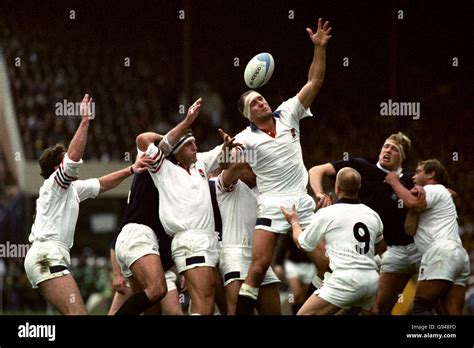 Rugby Union - 1991 Rugby World Cup - Semi Final - England v Scotland ...