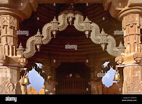 Chamunda Devi temple Stock Photo - Alamy