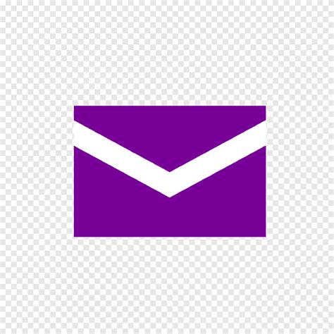 Yahoo! Mail Email Company Message, purple, purple, angle png | PNGEgg