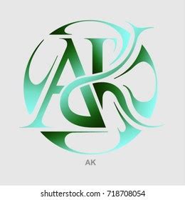 3,280 Ak monogram logo Images, Stock Photos & Vectors | Shutterstock