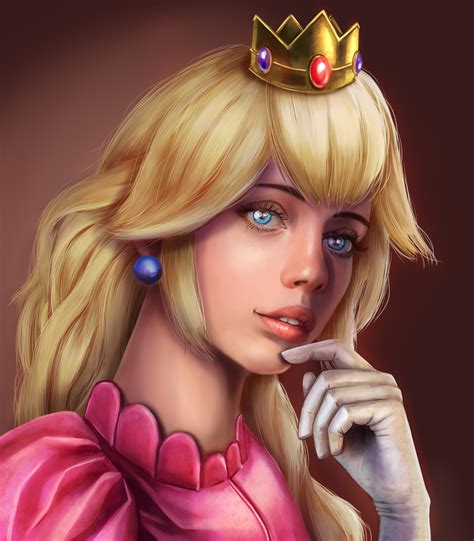 ArtStation - Princess Peach