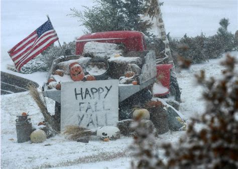 Colorado Springs' first fall snow packs a punch, leaves freezing temperatures behind | Colorado ...