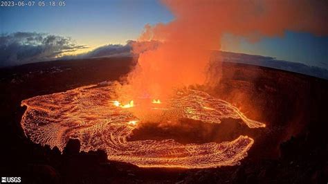 壯闊奇景！夏威夷基拉韋厄火山再度噴發 - 國際 - 自由時報電子報