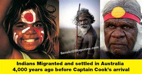 Migrants from India settled in Australia 4,000 years ago – Sanskriti ...