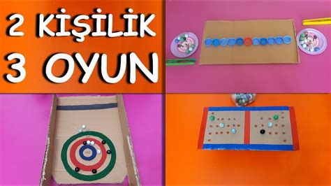 Evde Çocuğunuzla Oynayabileceğiniz 2 Kişilik Oyunlar 👫 Aile Oyunları - YouTube