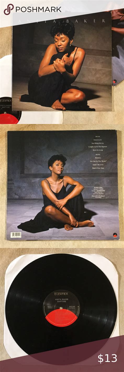 Anita Baker - “Rapture” Vinyl LP | Vinyl, Lp shop, Lp jacket