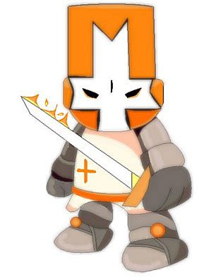 Castle Crashers- Orange Knight by Levi-Evi on DeviantArt